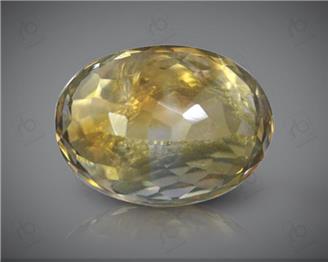 Yellow Citrine Natural Certified  8.08CTS-8519